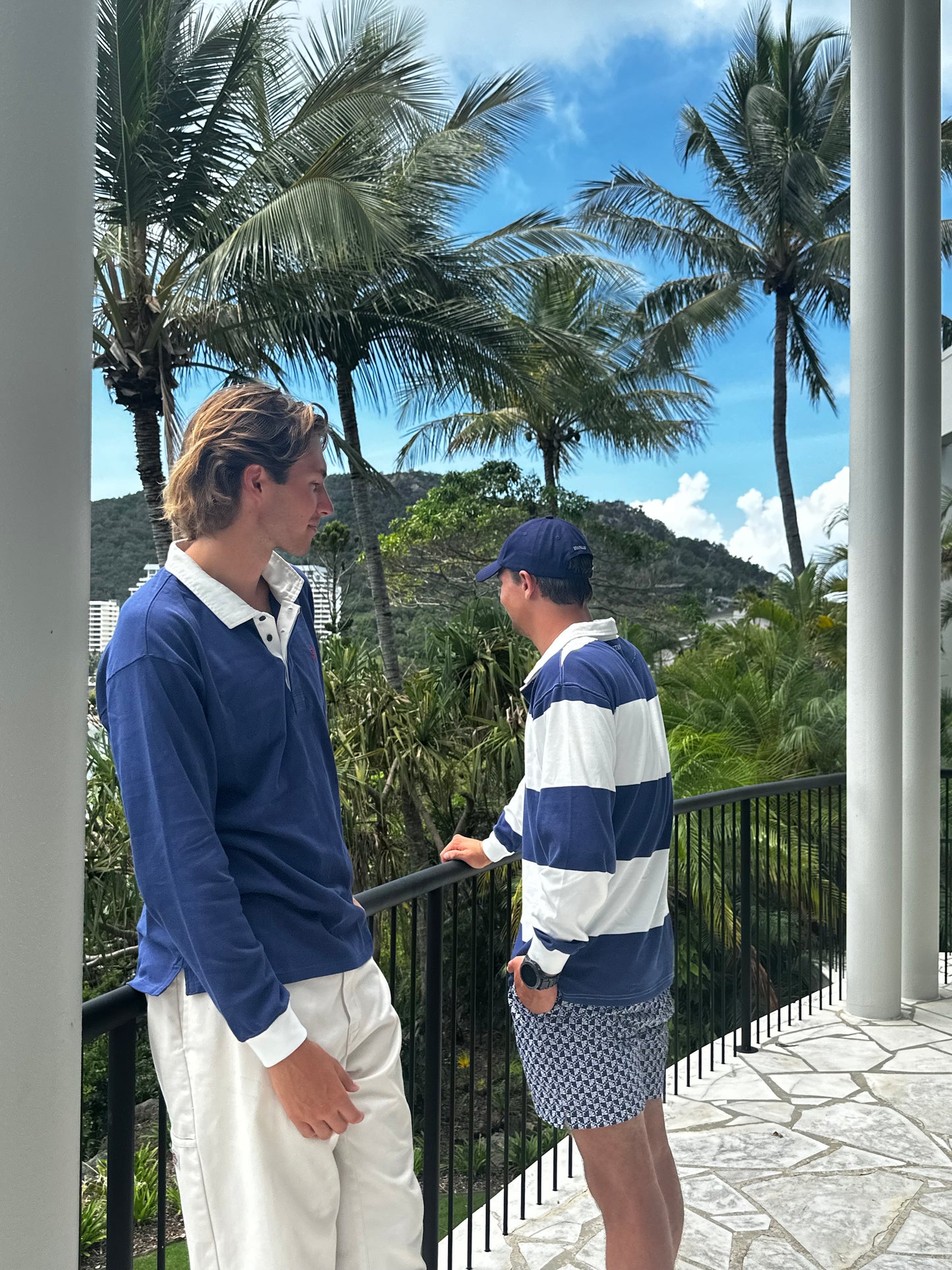 ORIGINAL RUGBY -navy/white stripe