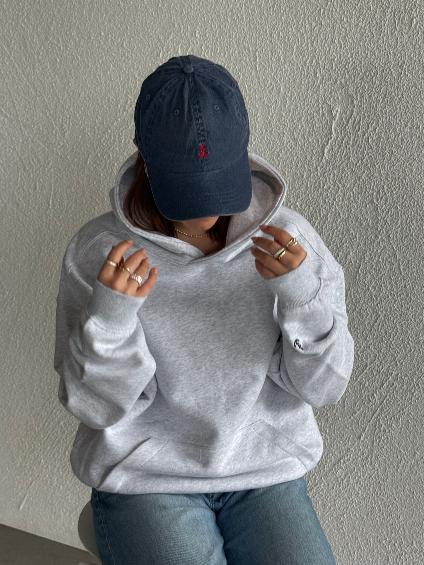 ORIGINAL DAD CAP - washed navy / red