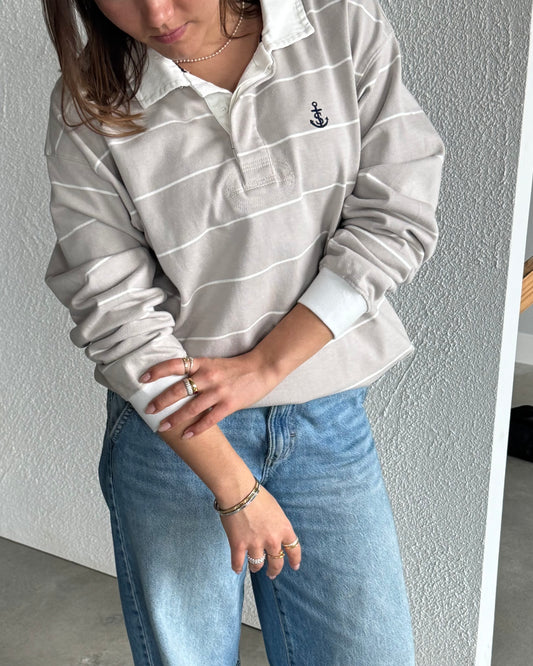 ORIGINAL RUGBY- smoke white