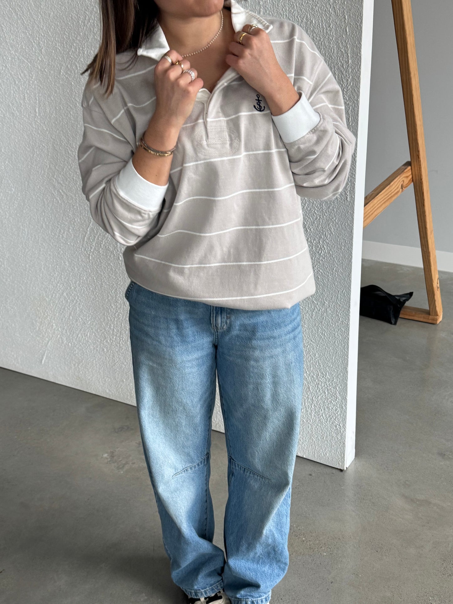 ORIGINAL RUGBY- smoke white