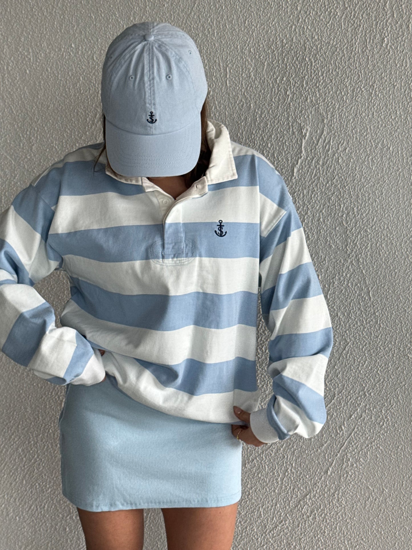 ORIGINAL RUGBY- blue and white