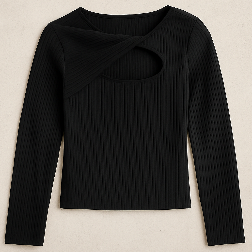 Ebony Long sleeve- Black