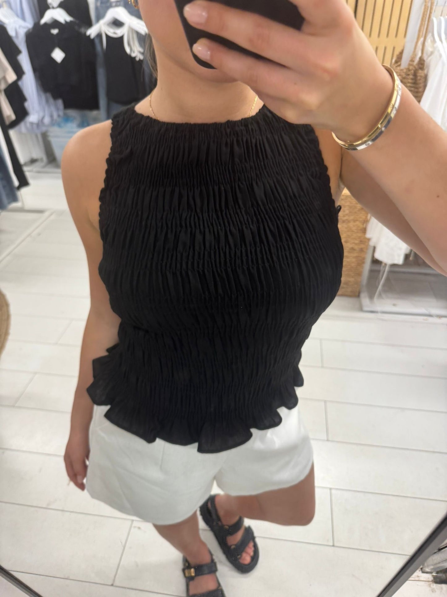 DION TOP - black