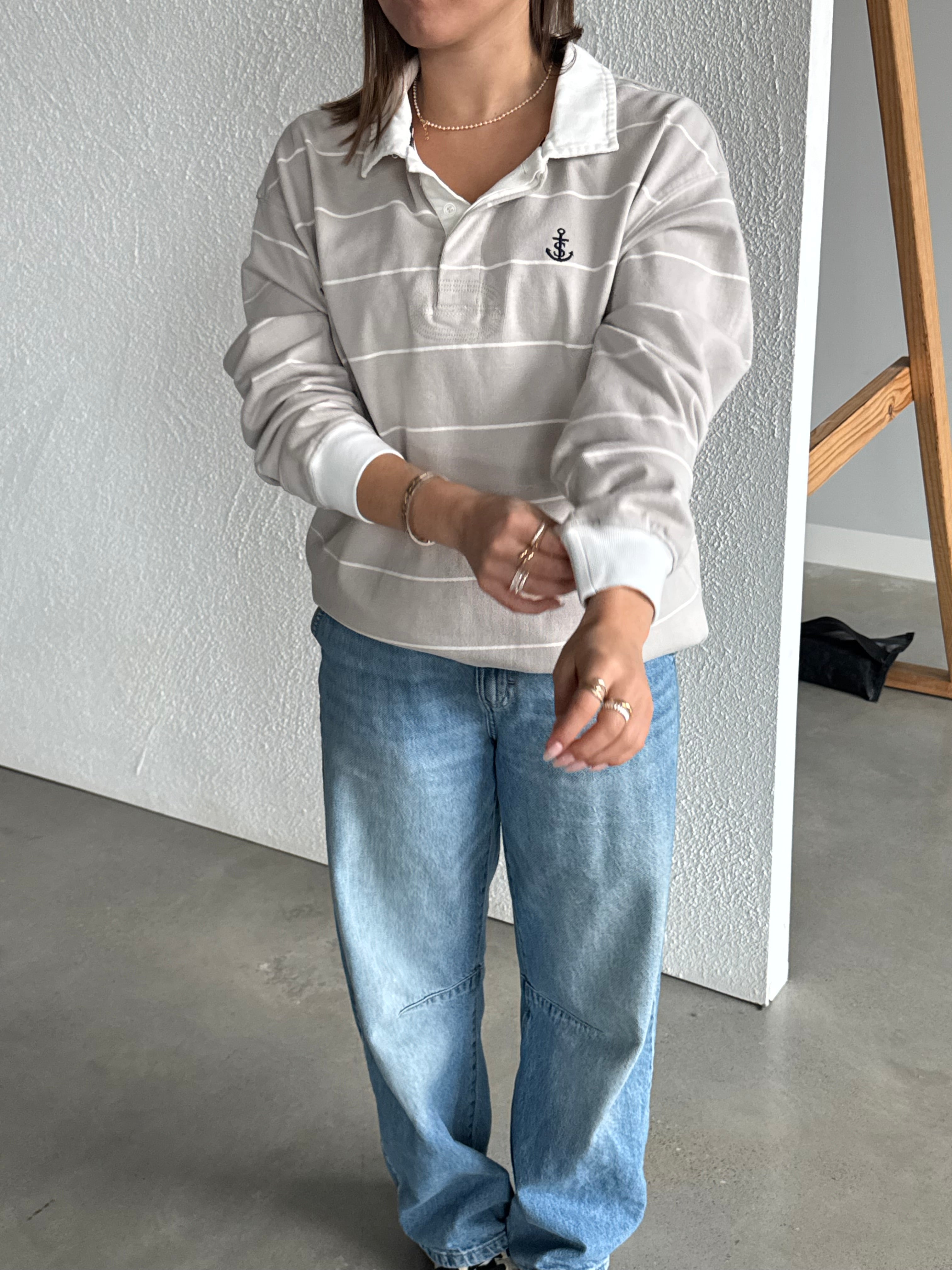 ORIGINAL RUGBY- smoke white