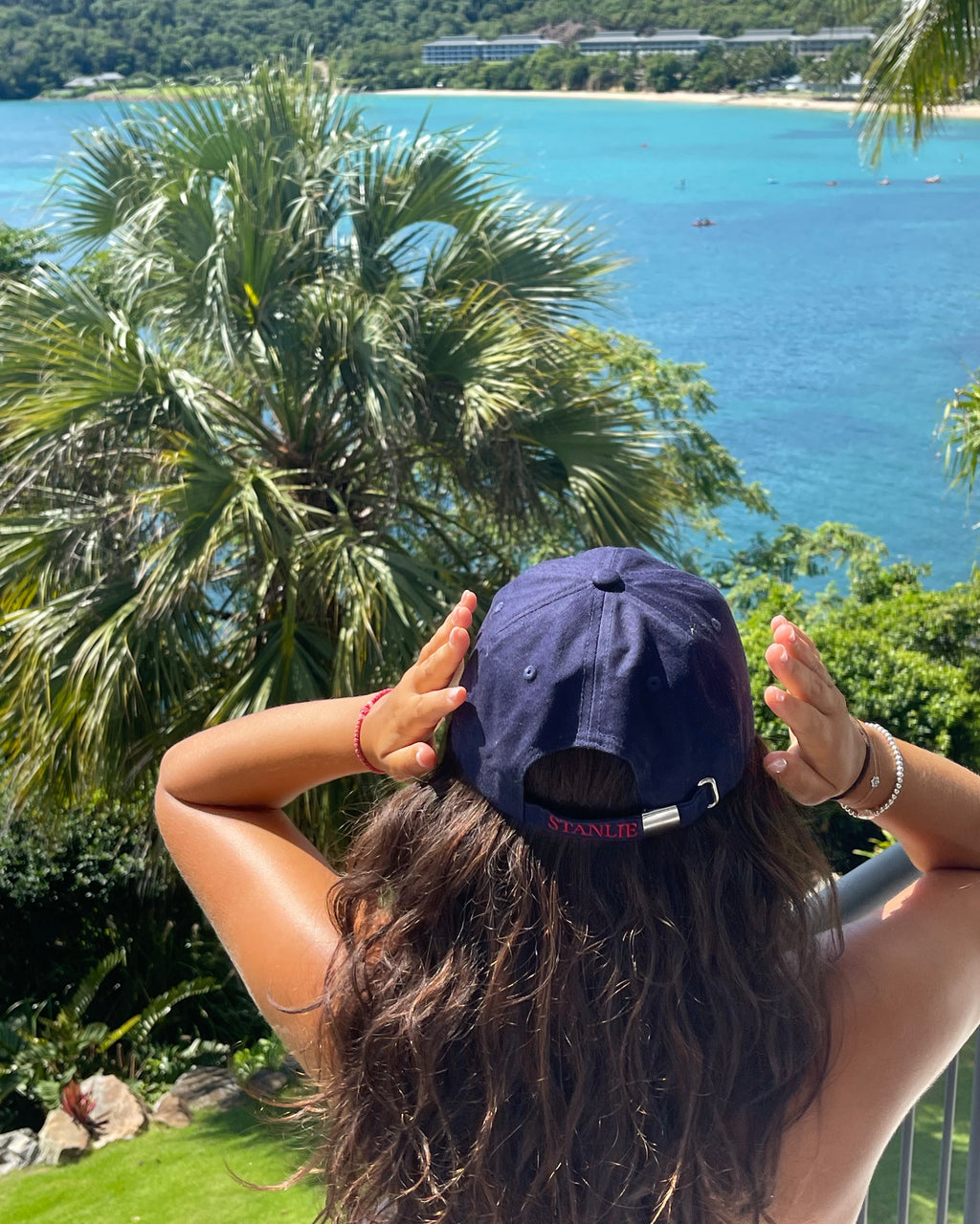 Stanlie Cap - Navy/Red