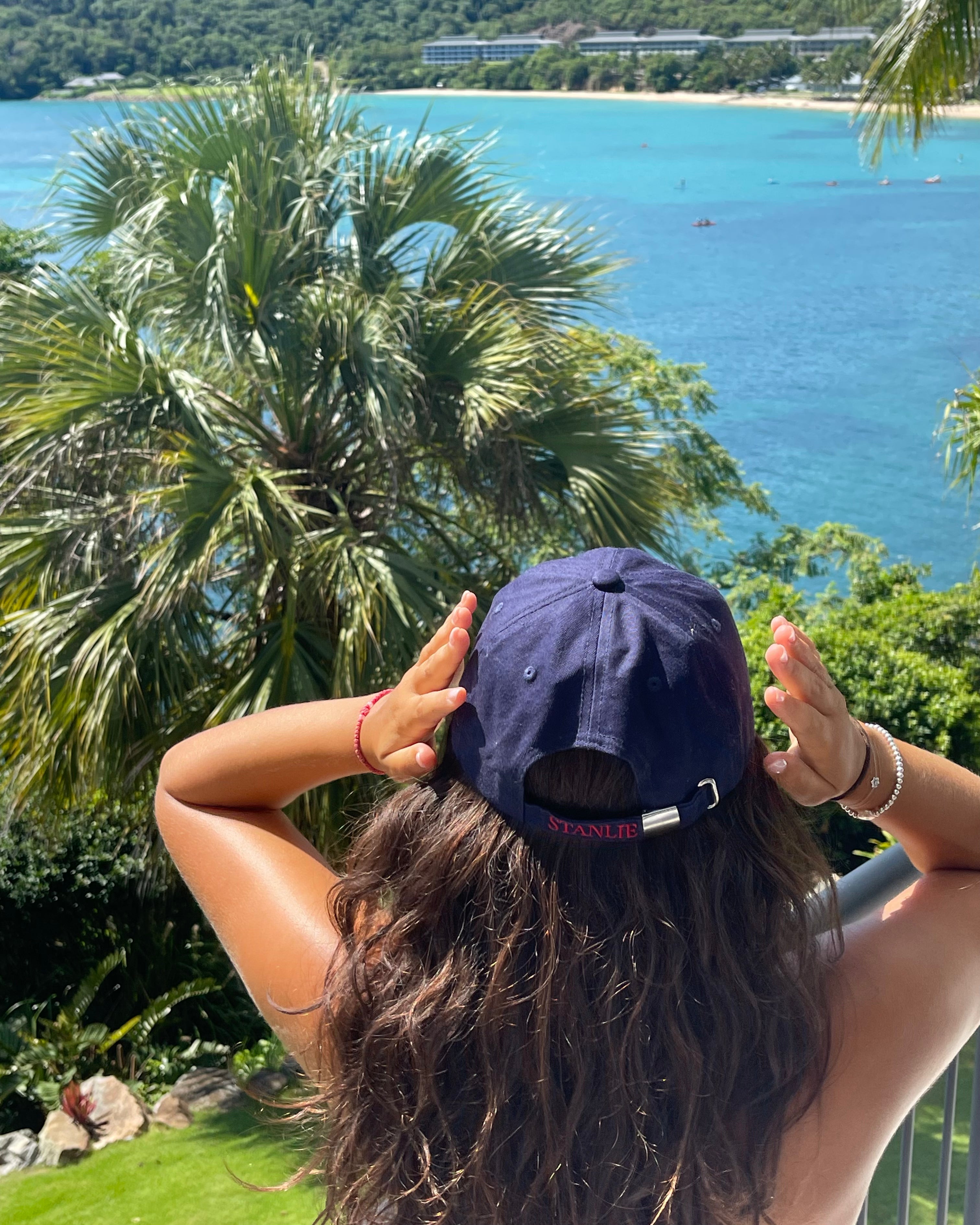 Stanlie Cap - Navy/Red