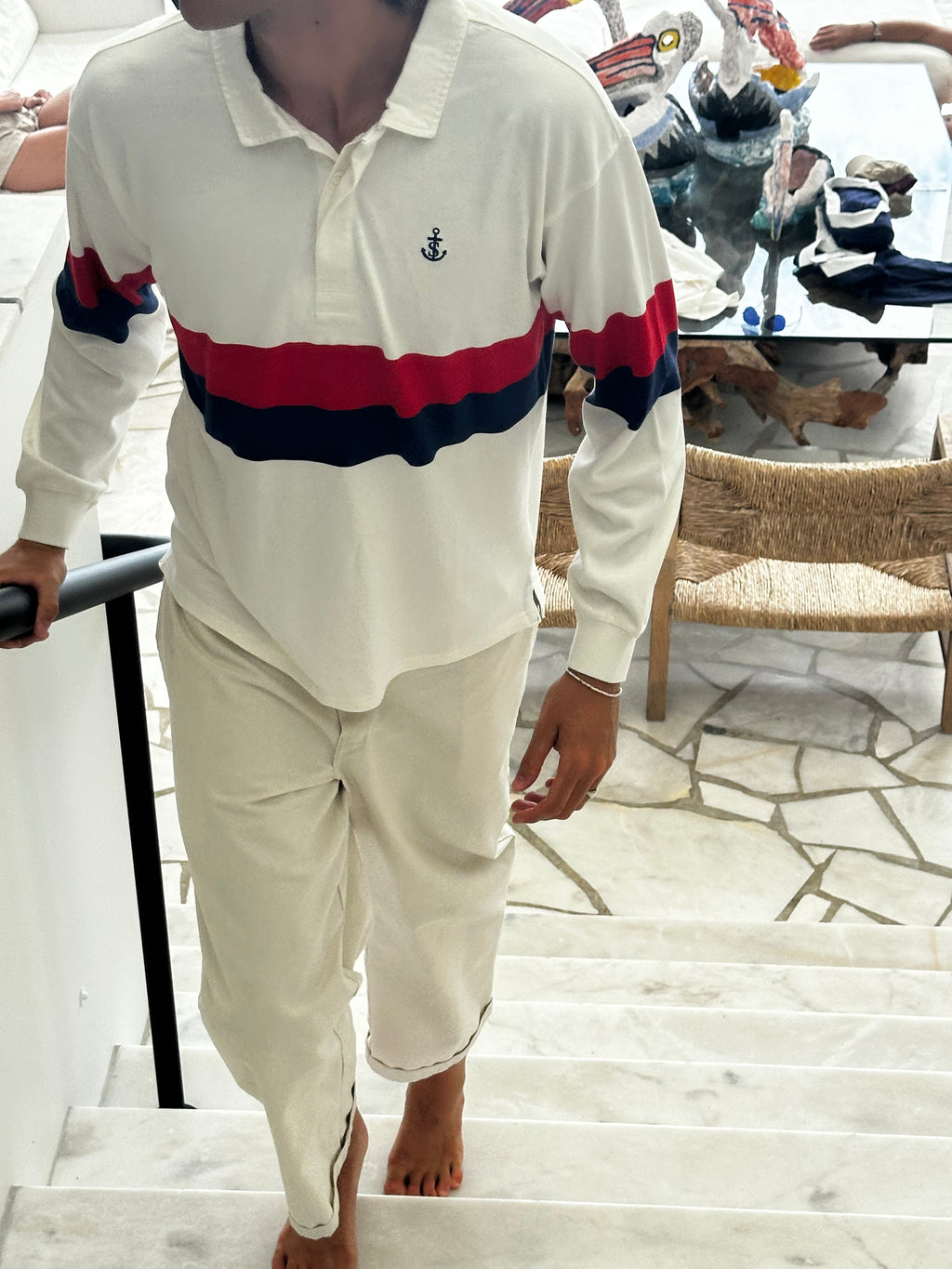 ORIGINAL RUGBY - navy/red