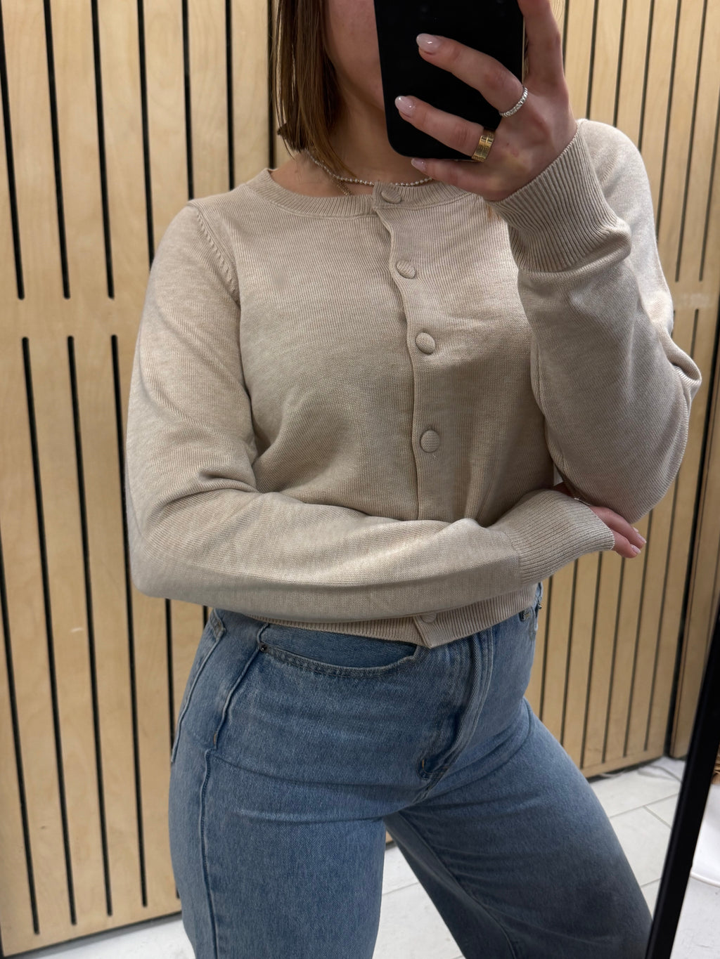 Heidi Cardigan - Sand