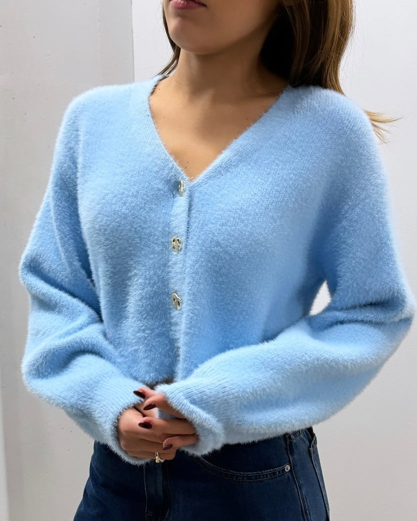 MADDIE CARDIGAN - sky blue