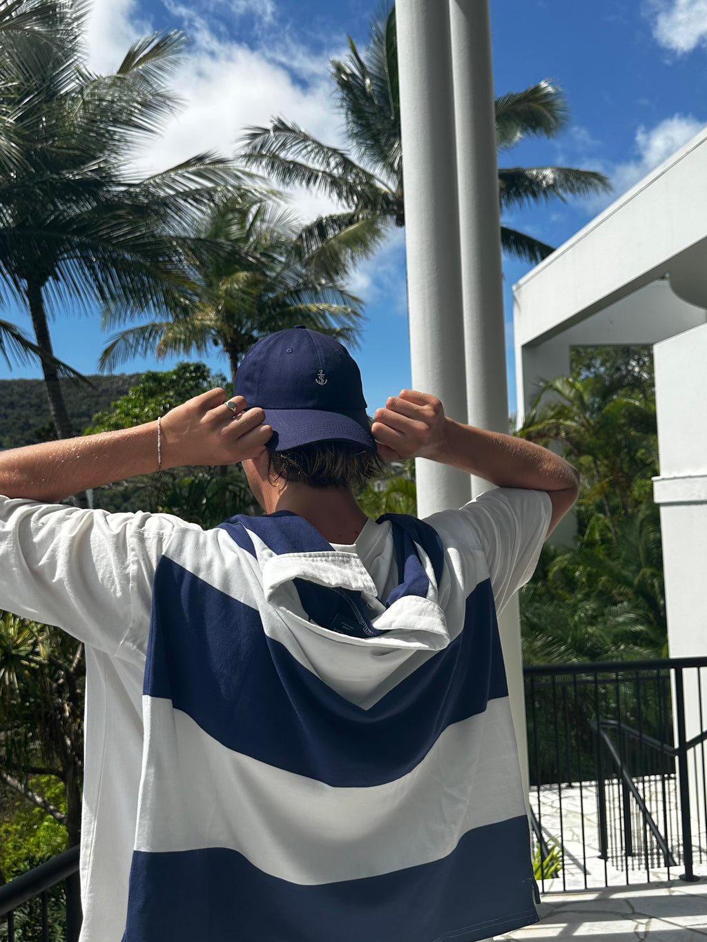 ORIGINAL RUGBY -navy/white stripe