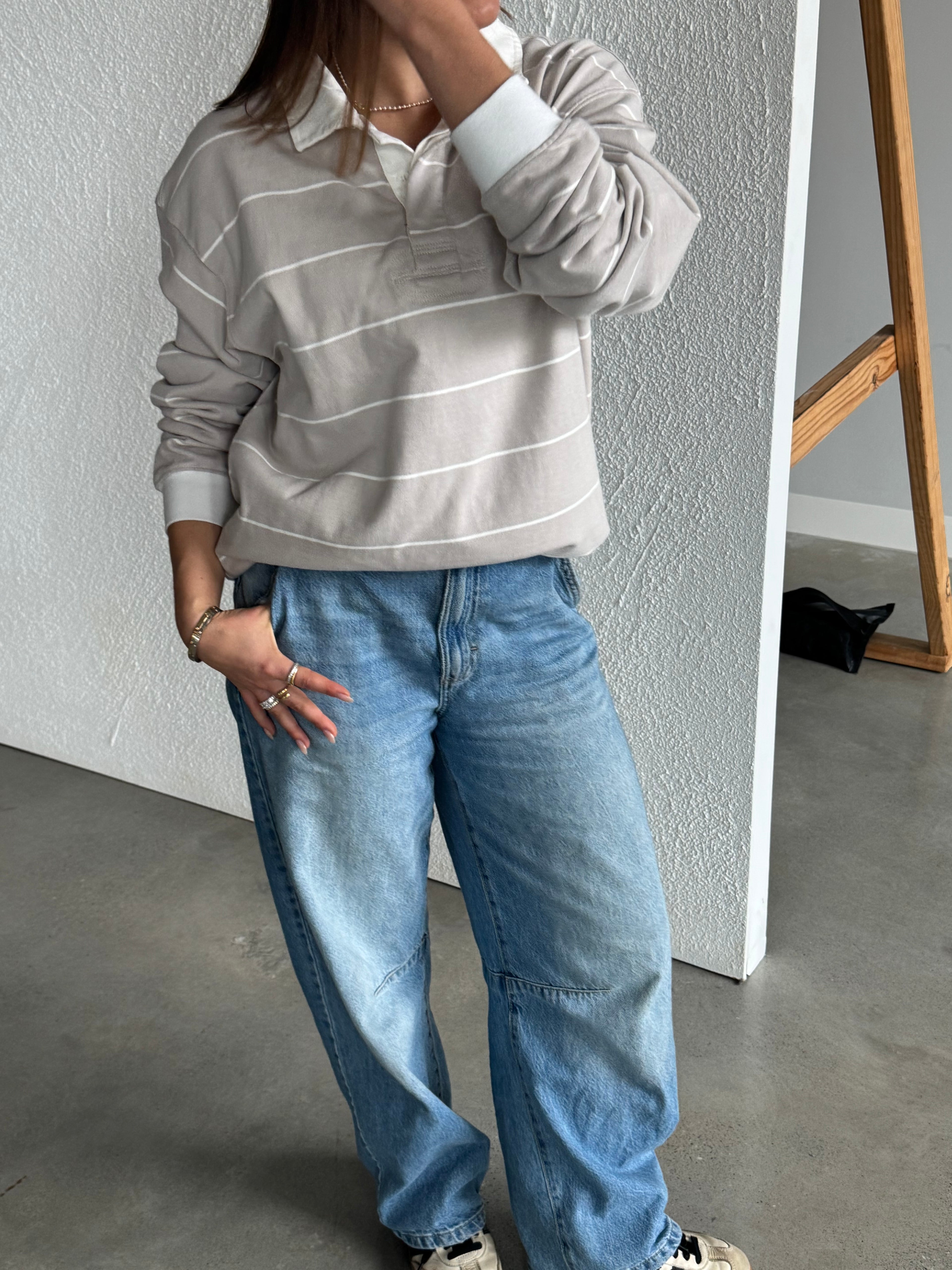 ORIGINAL RUGBY- smoke white