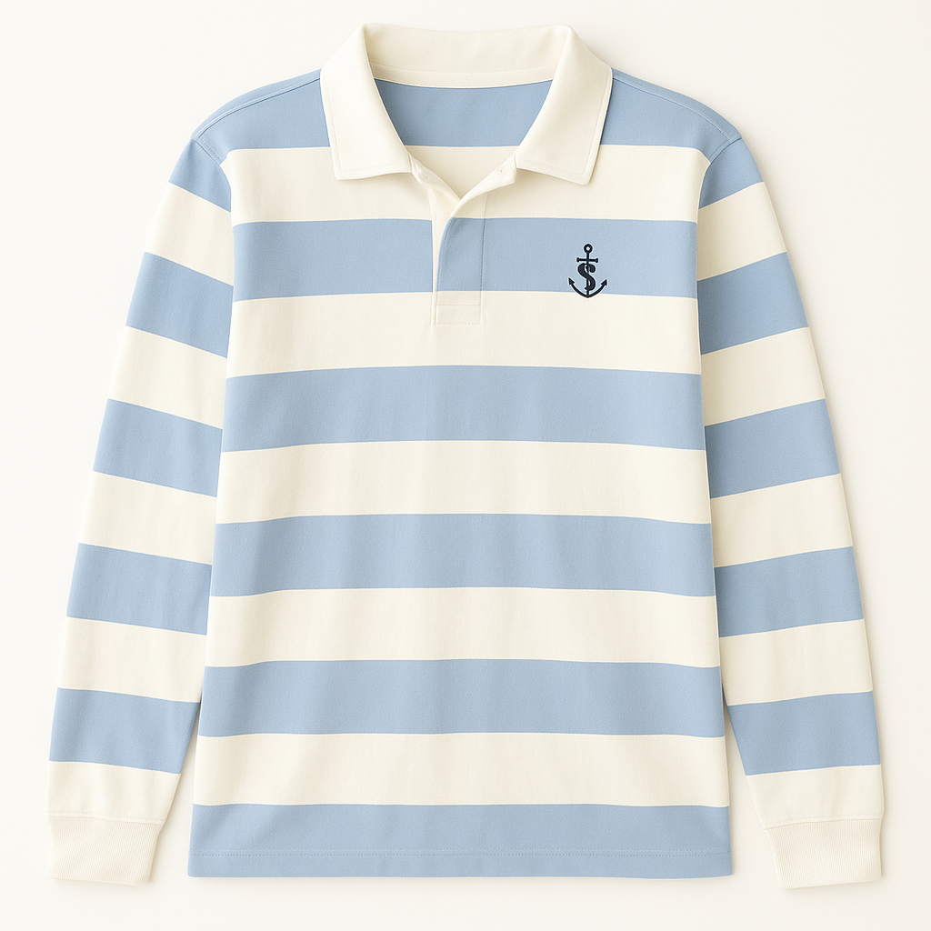ORIGINAL RUGBY- blue and white