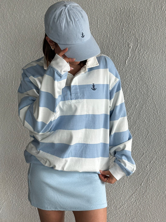 ORIGINAL RUGBY- blue and white