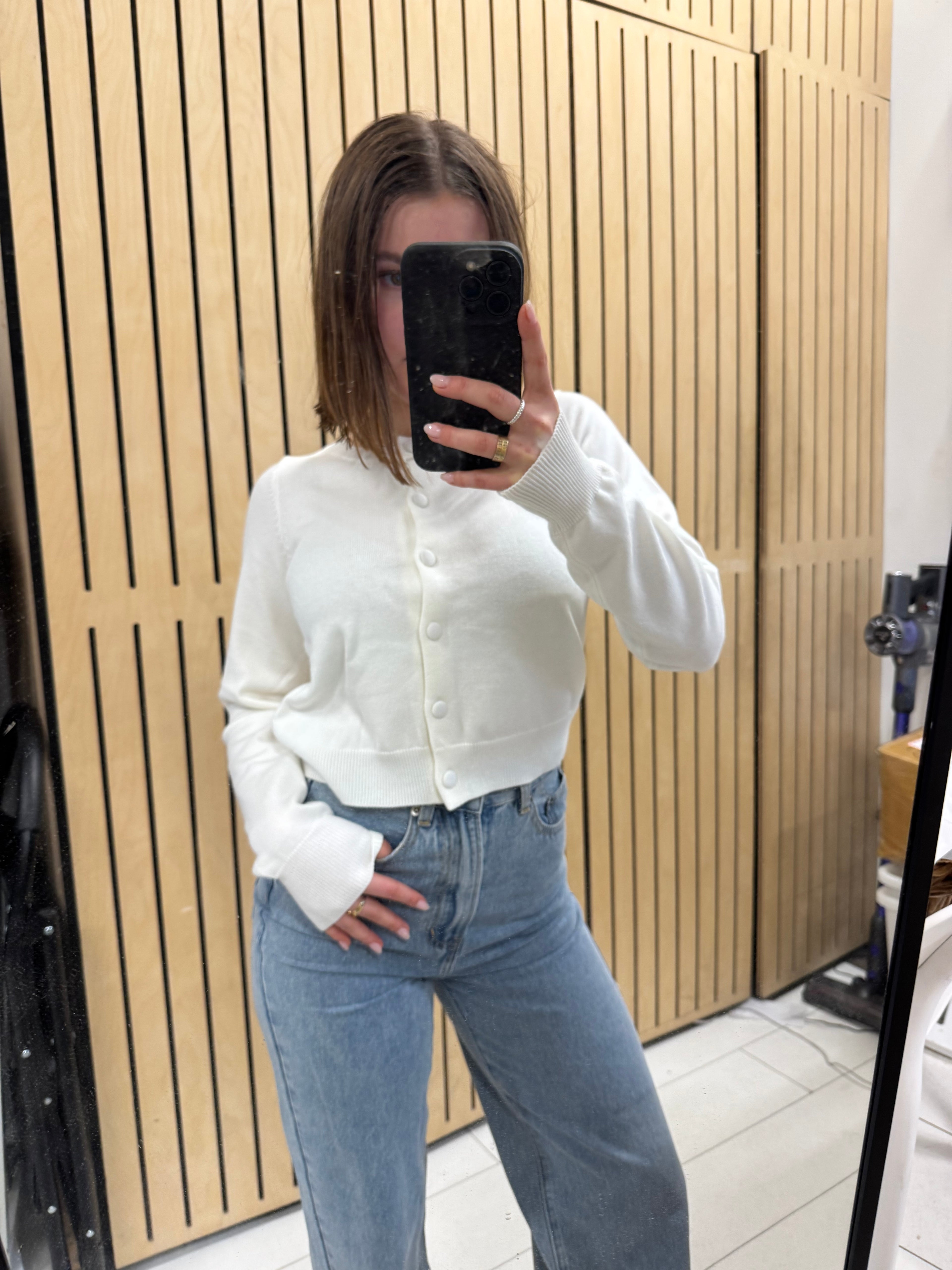 Heidi Cardigan - Ivory