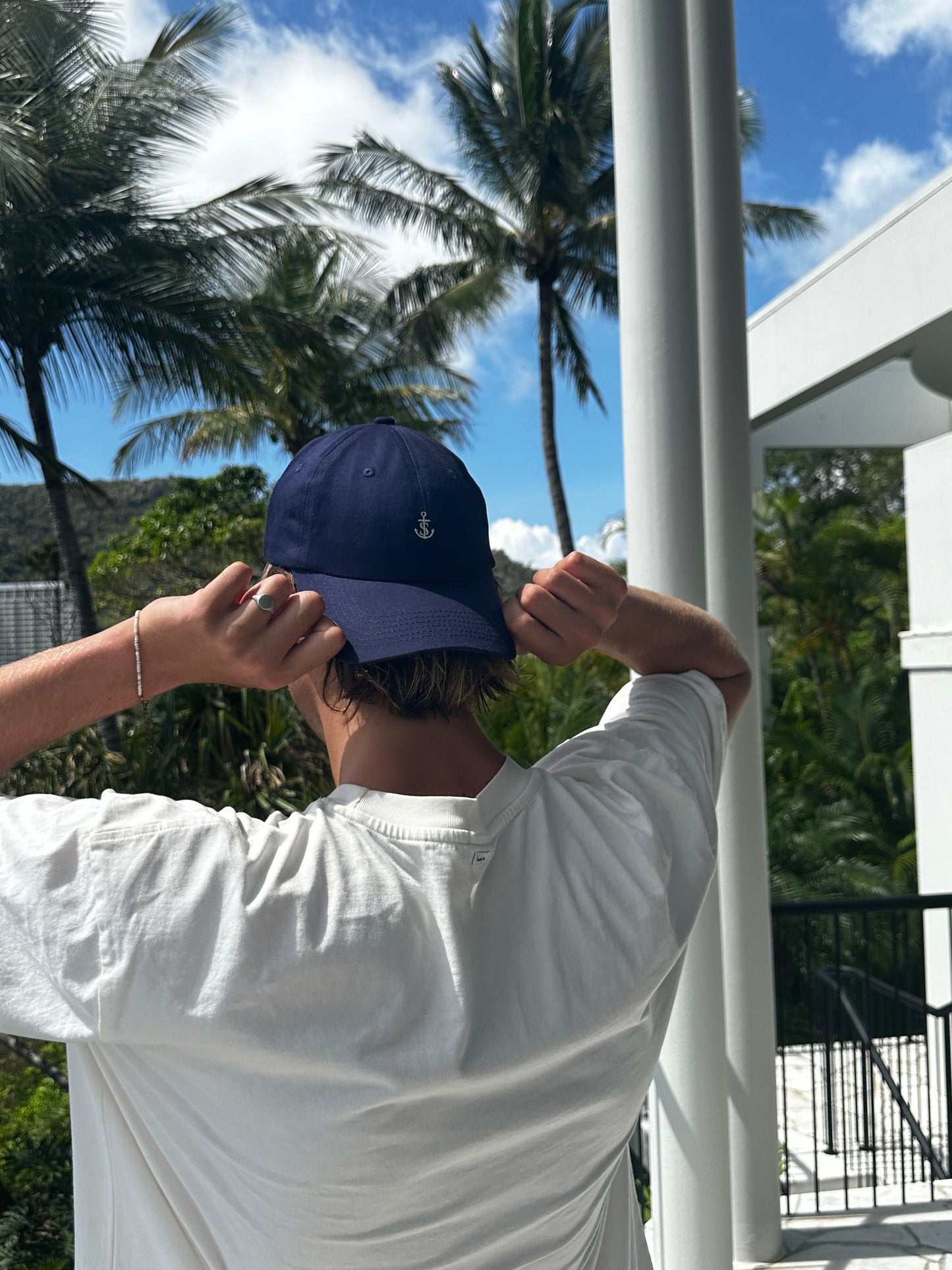 ORIGINAL DAD CAP - navy/white