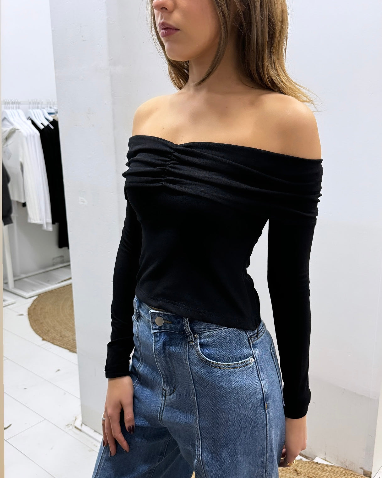 SOFIA TOP - black