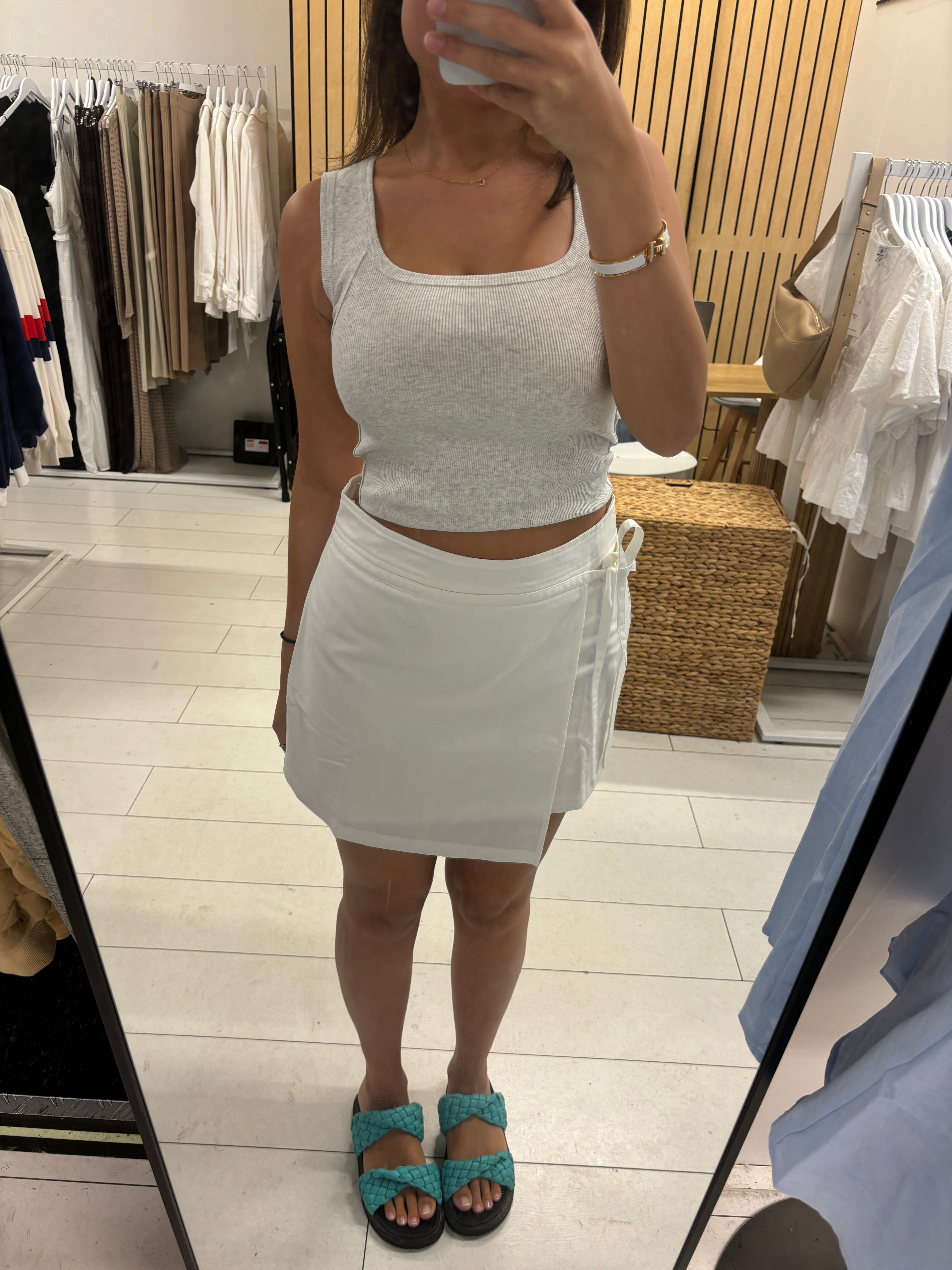 Kai Skirt - White