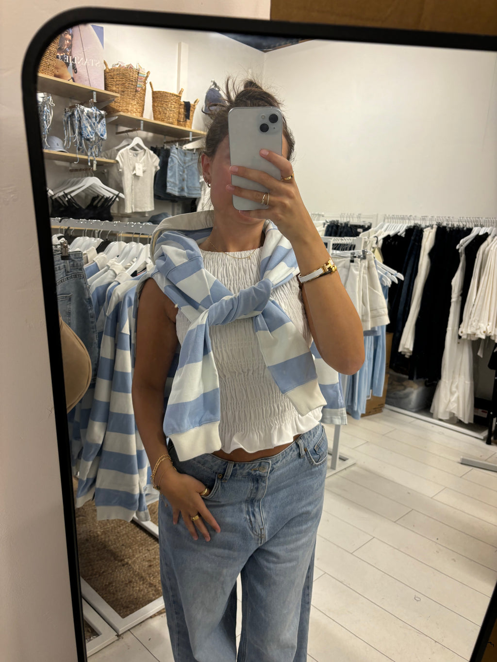 ORIGINAL RUGBY- blue and white