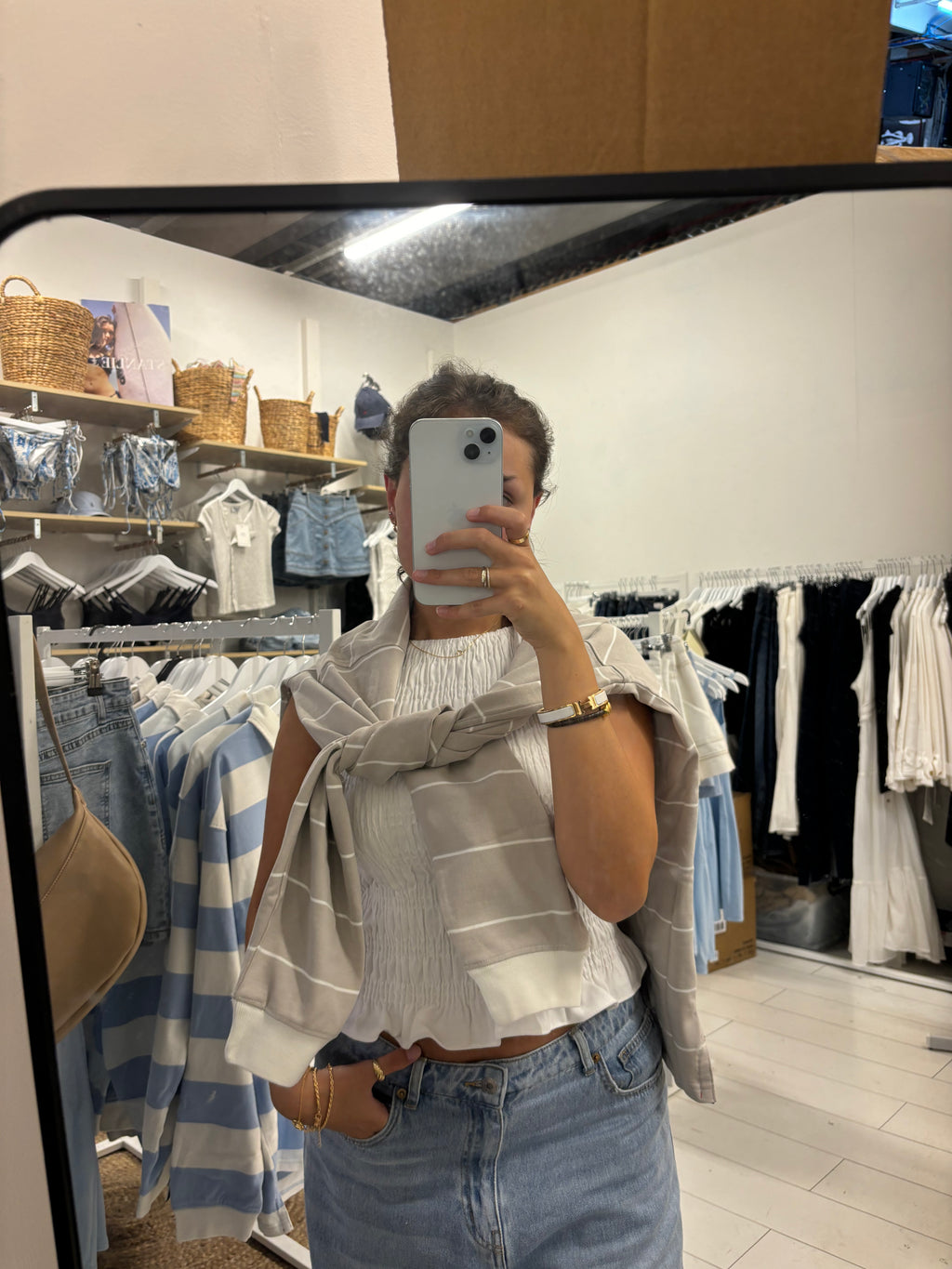 ORIGINAL RUGBY- smoke white