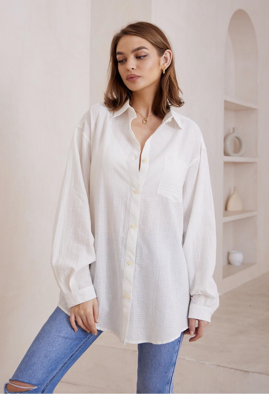 MAYA SHIRT - white