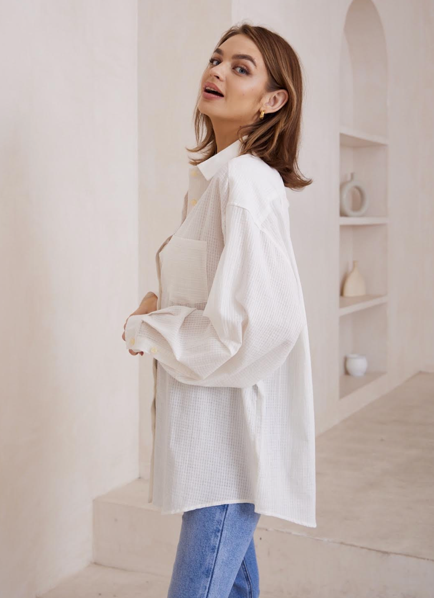 Daphne Shirt - White