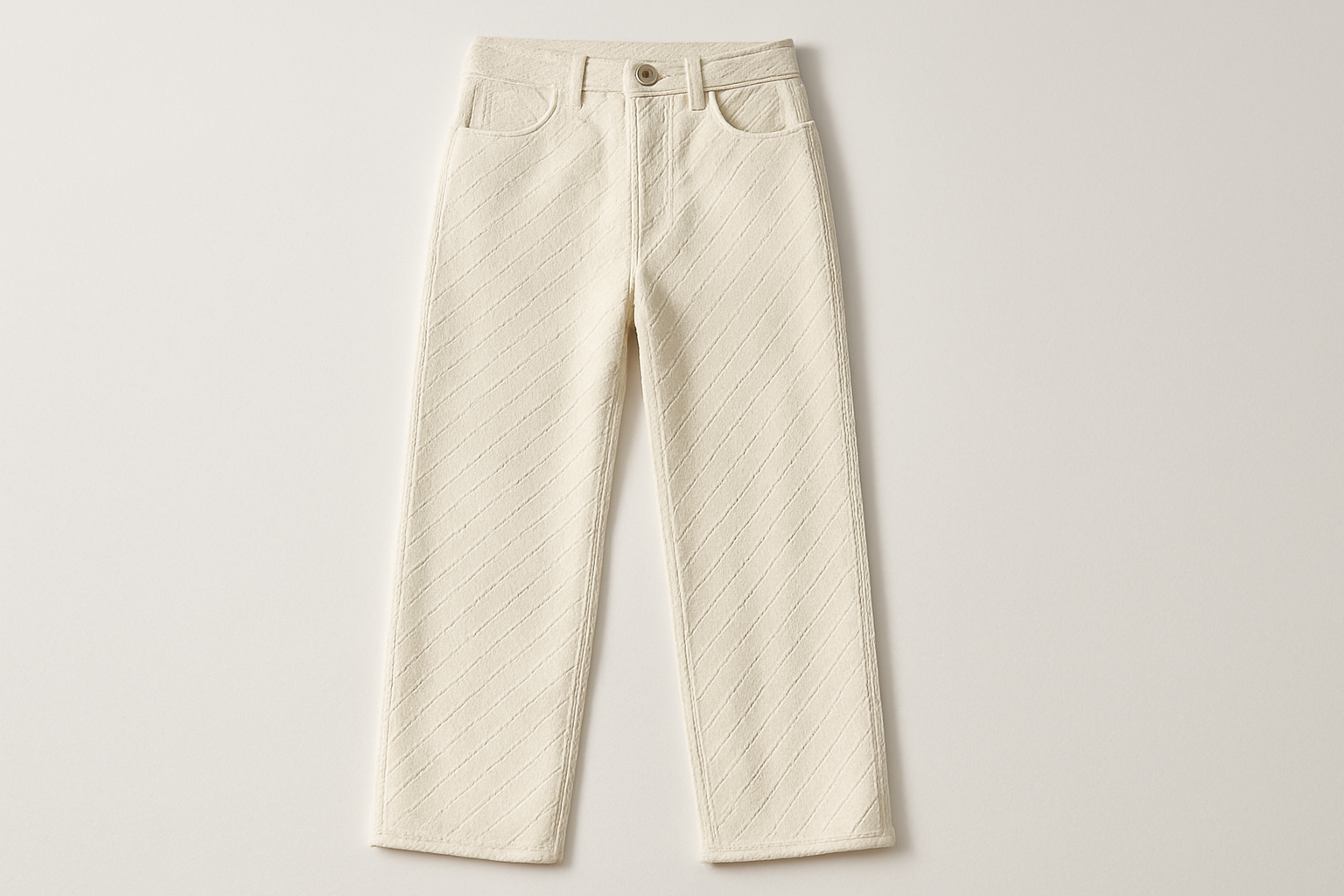 Generated Isla Textured Jeans Flat Lay