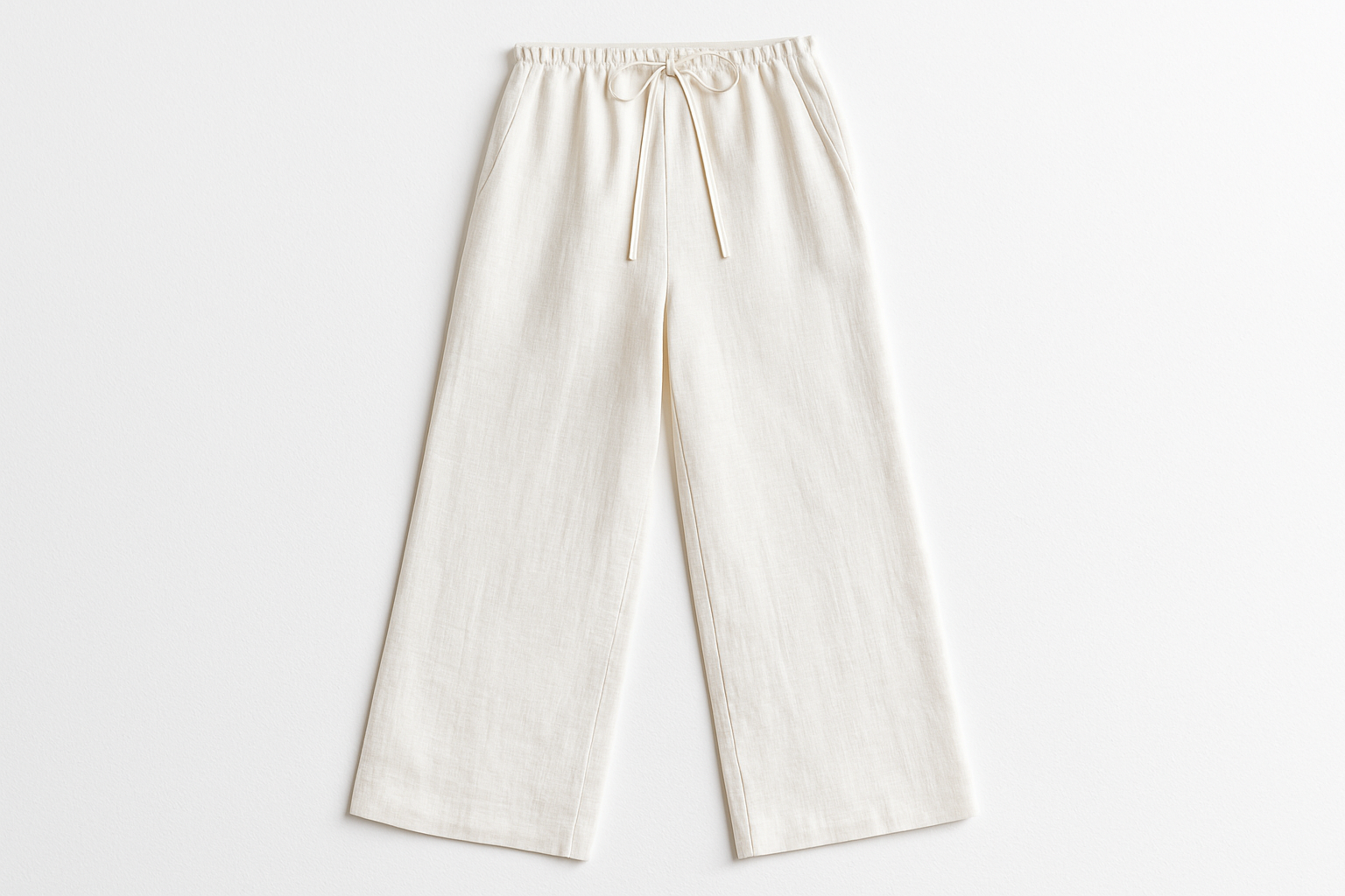 Generated Kate Linen Pants Flat Lay