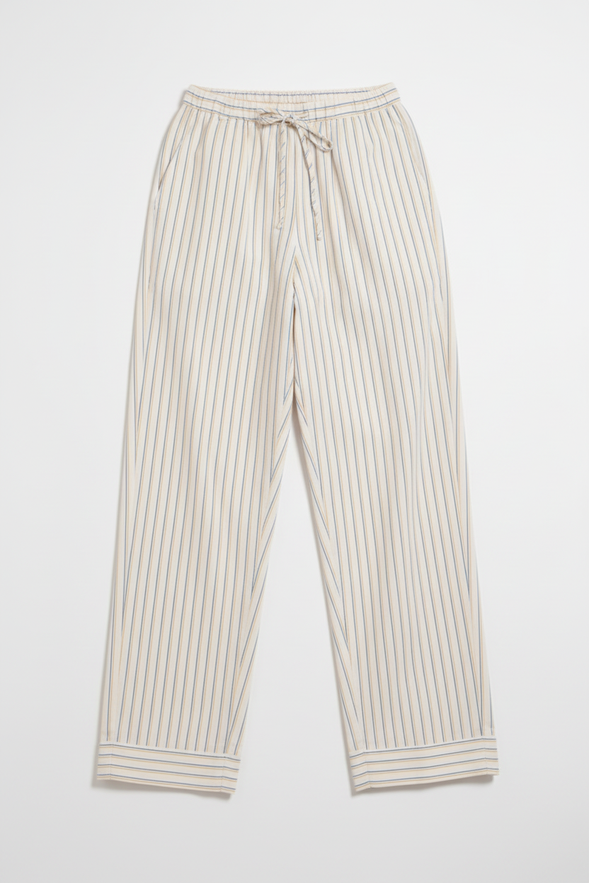 Inez Poplin Pants flat lay